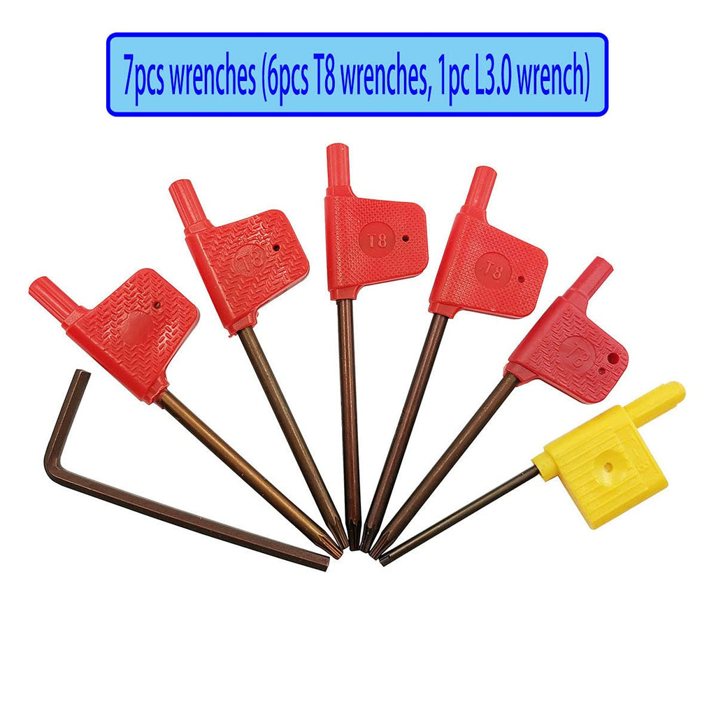 21 Pcs 10mm Shank Carbide Lathe Turning Insert Tool Holder Bit Set L9079