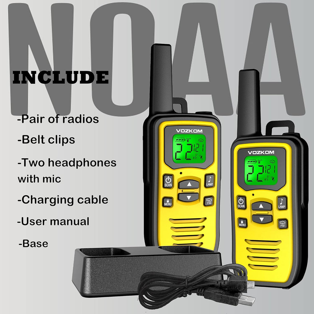 Long Range Rechargeable Two Way Radio H8970