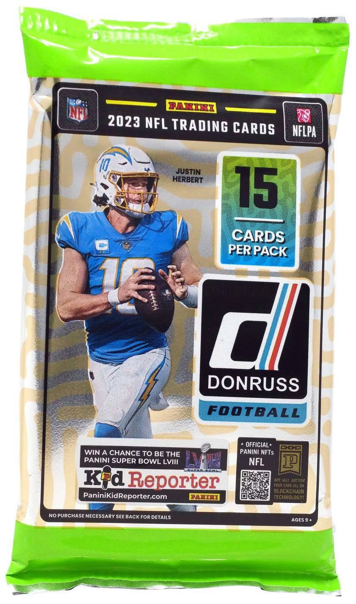 2023 Football Trading Card Blaster Pack (15 Cards) X815