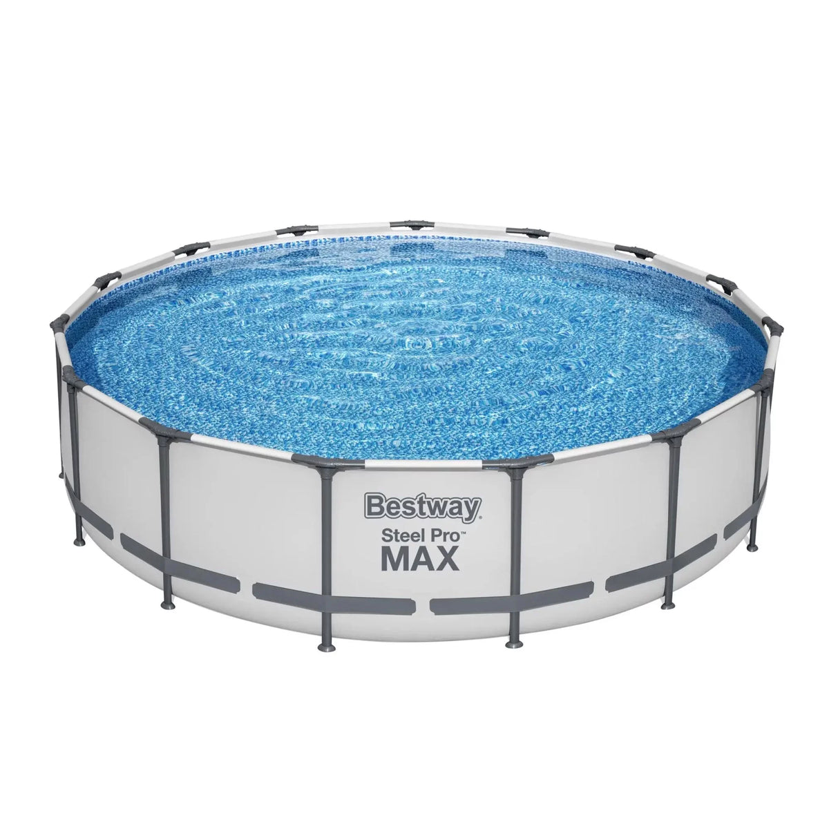 15'x42 Round Frame Above Ground Pool with Filter Pump C8855