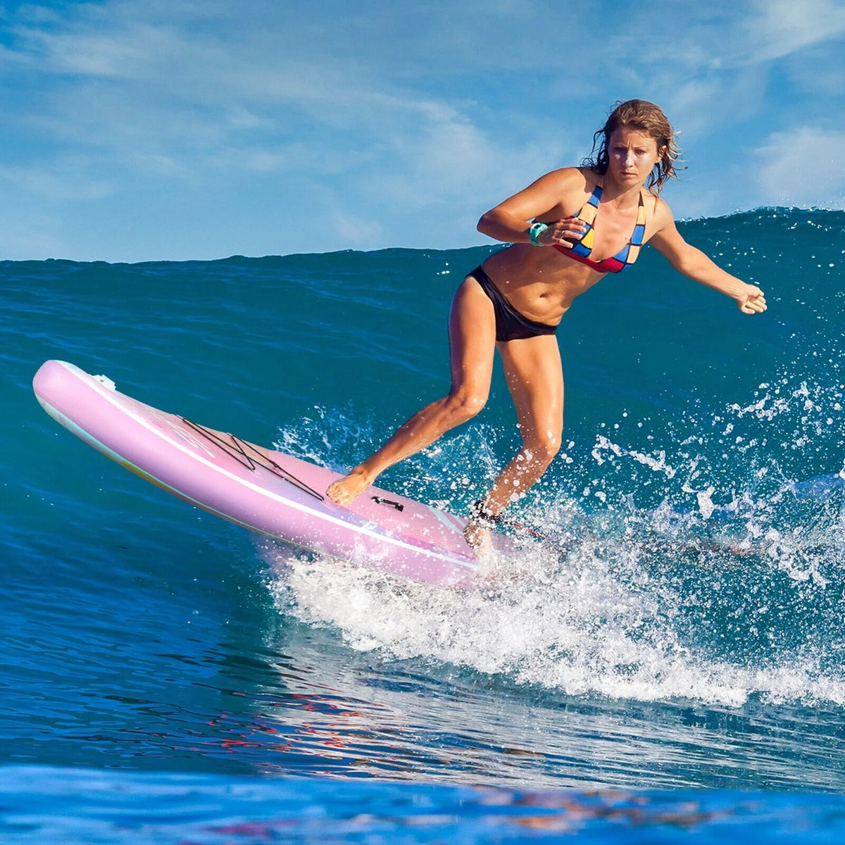 11 Ft Blue Inflatable Paddle Board S253