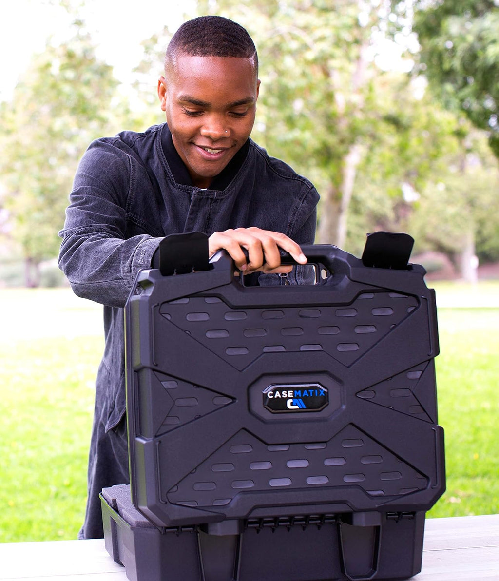 Hard Shell Travel Case for VR Headset with Custom Compartments H550866