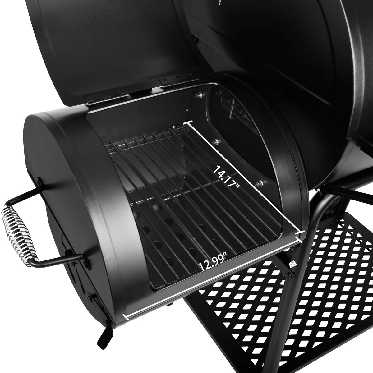 30 Charcoal Grill with Offset Smoker S275346