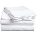Cal King White Egyptian Cotton Sheet Set I703