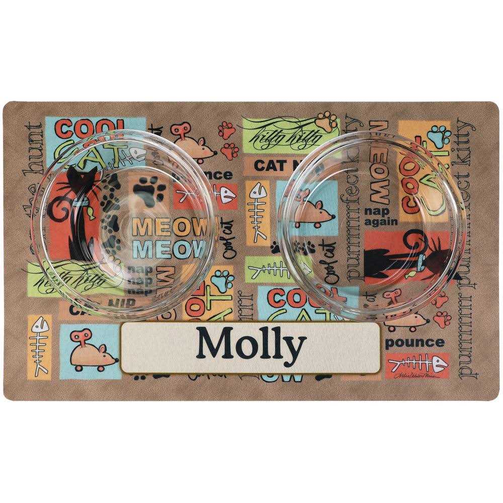 Personalized Pet Bowl Placemat P758