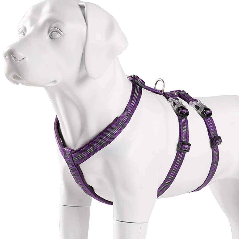 Double H Trail Runner Polyester Reflective No Pull Dog Harness E7635