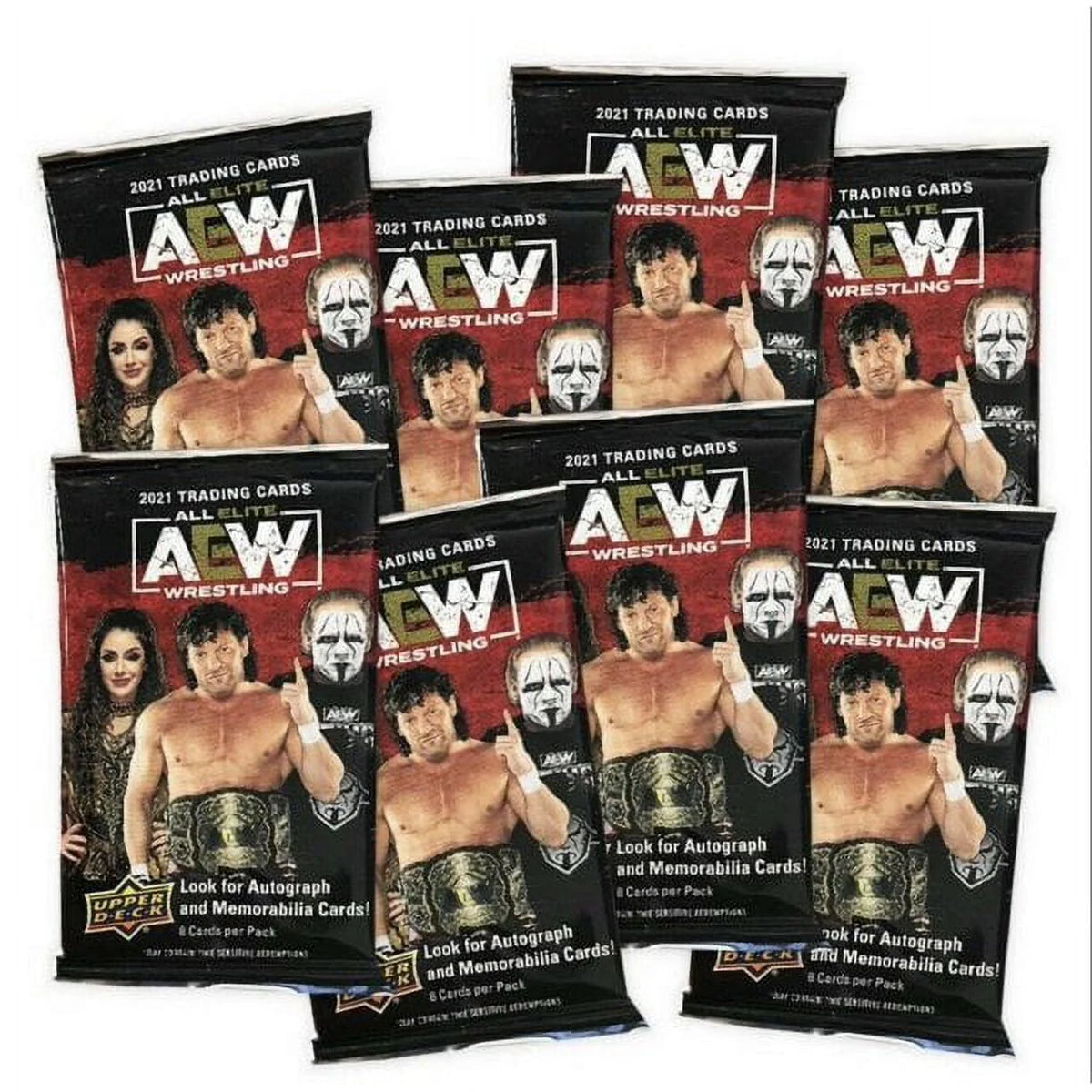 2021 Upper Deck AEW All Elite Wrestling Trading Cards Blaster Box J1433