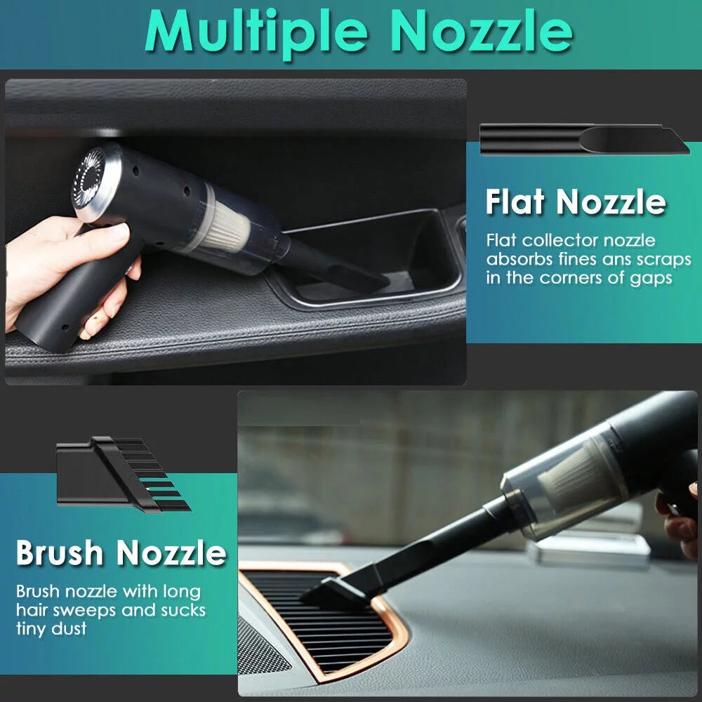 Cordless Handheld Wet Dry Vacuum Cleaner Q90329