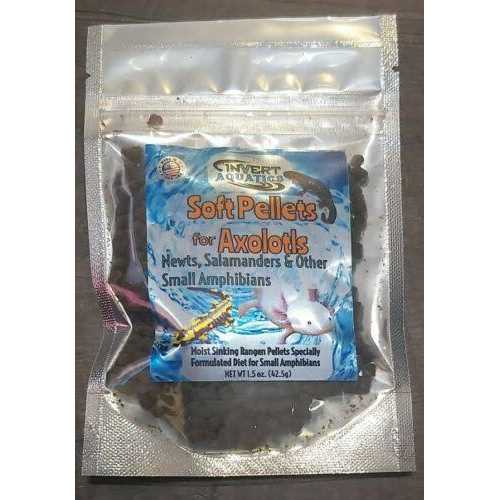 Soft Pellets for Axolotls Moist Sinking Diet U272683
