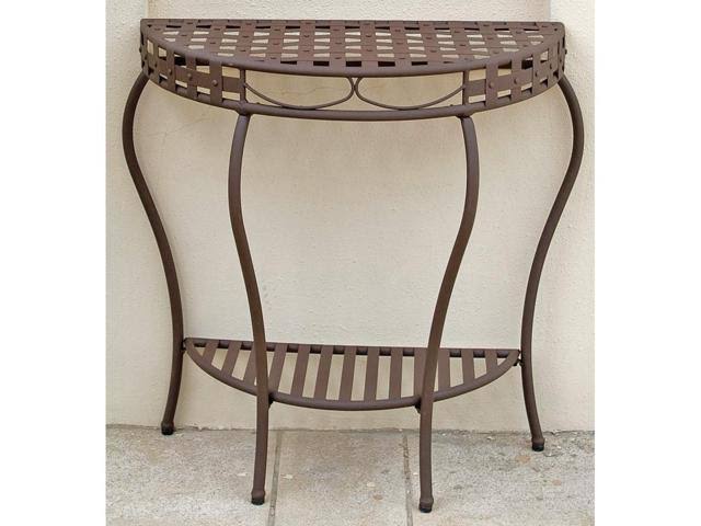 2-Tier Half Moon Table P211