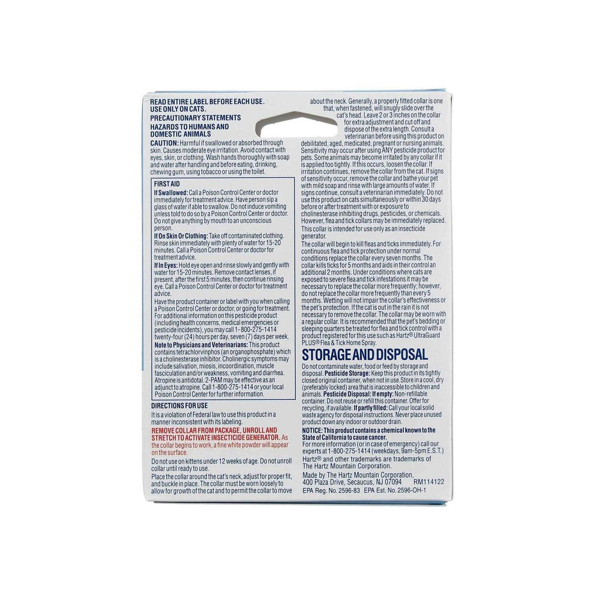Flea & Tick Collar for Cats & Kittens K880215