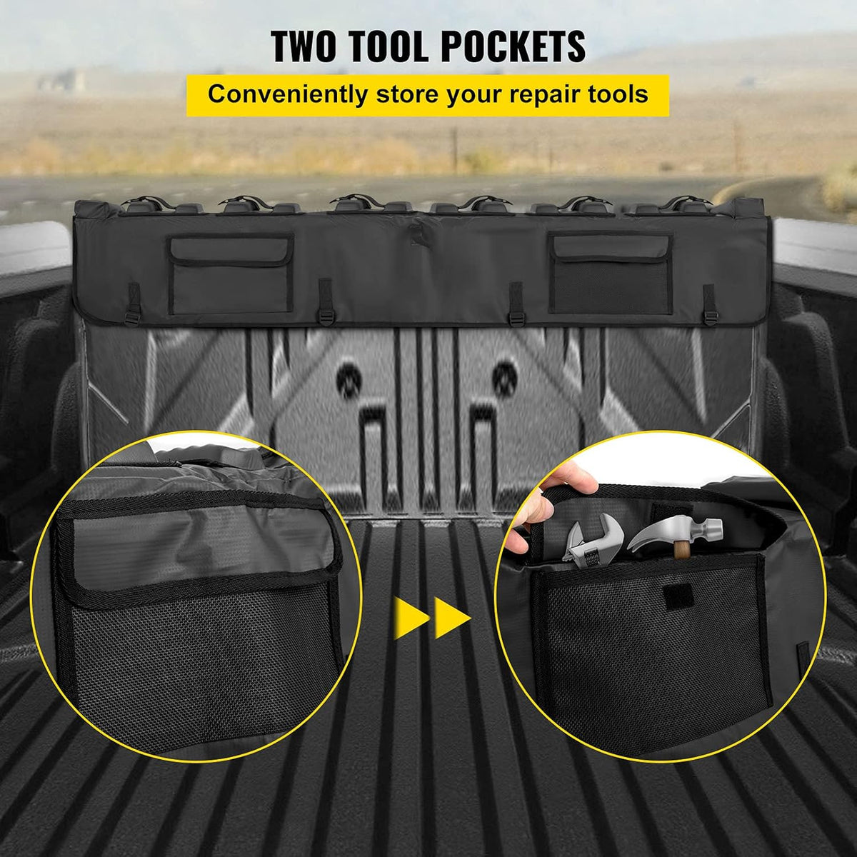 63 Wide Tailgate Bike Pad for 6 Bikes P804