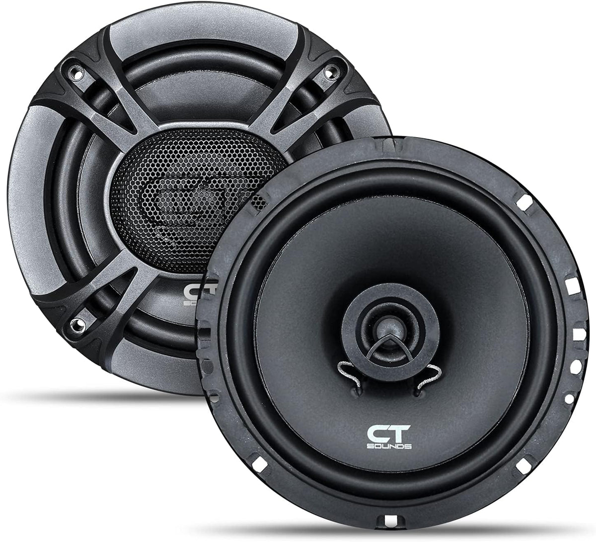 6.5 Inch Coaxial Car Speakers, Pair Pack of 2 C699604