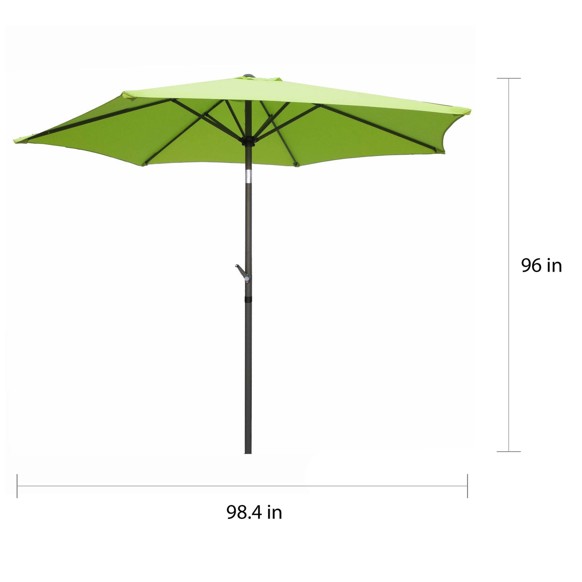 8 Foot Aluminum Umbrella P715709