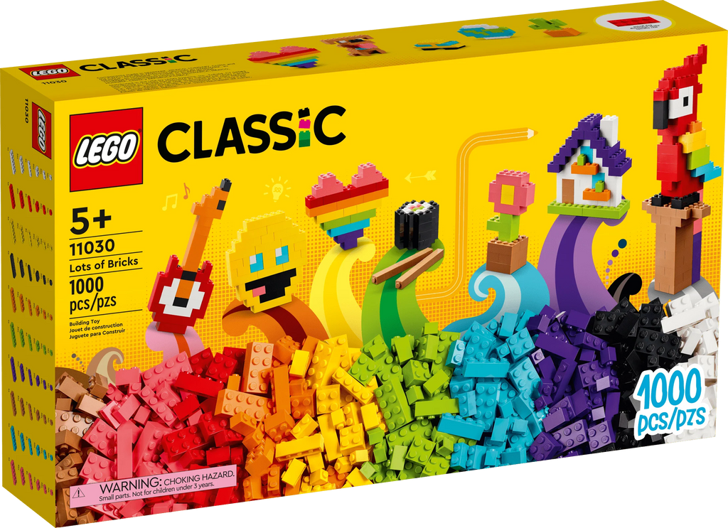 Classic Lots of Bricks Construction Toy Set Q834323