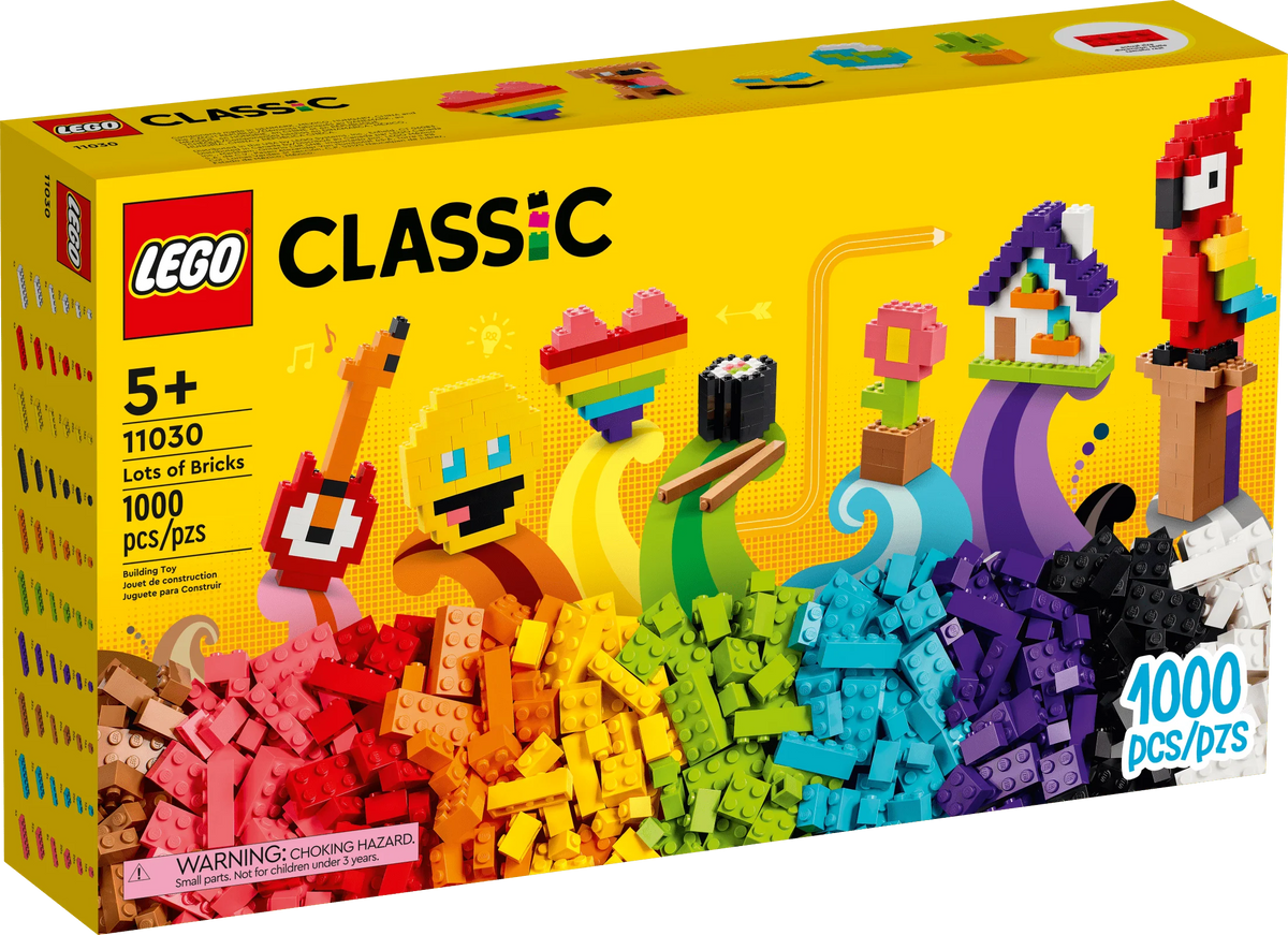Classic Lots of Bricks Construction Toy Set Q834323