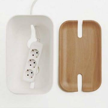 White Cable Organiser N363809