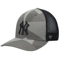 New York Yankees Camo Black Snapback Hat M390