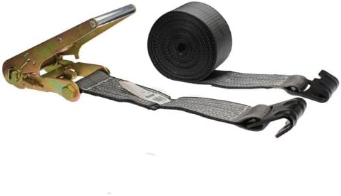 4 Inch x 30 Foot Ratchet Strap with Flat Hooks I76223