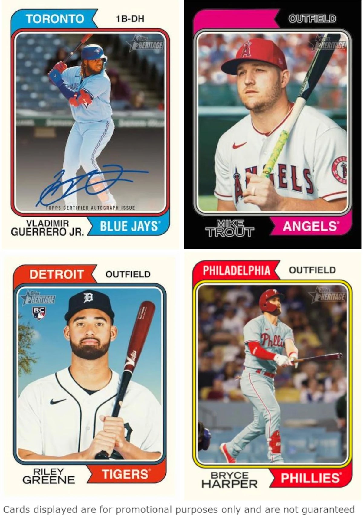 Topps Heritage MLB Baseball Trading Cards Hanger Box L1095