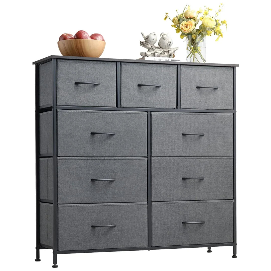 9 Drawer Fabric Storage Dresser J92292