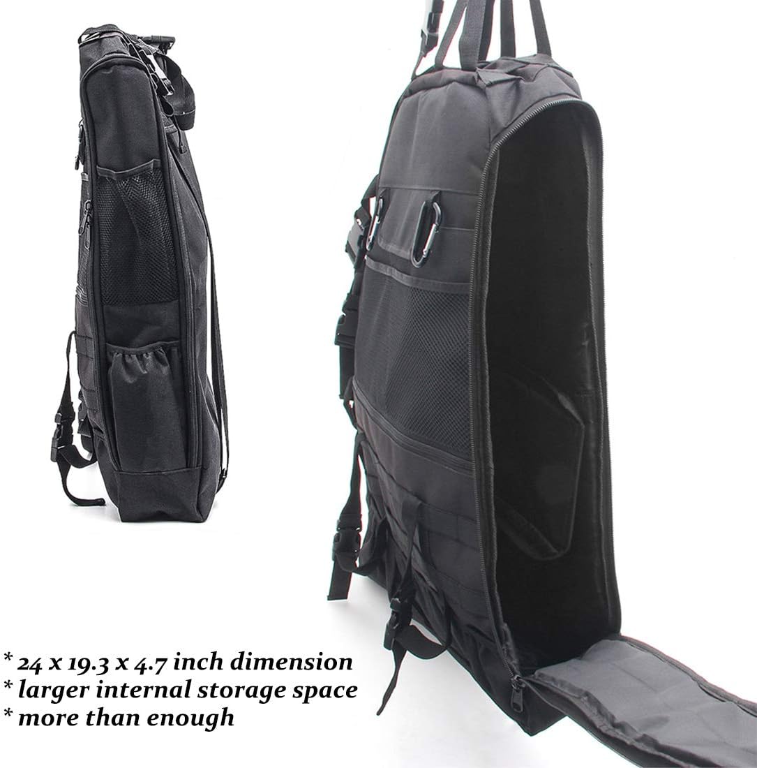 Roll Bar Storage Bag Multi-Pockets Saddle Bag Organizer L850