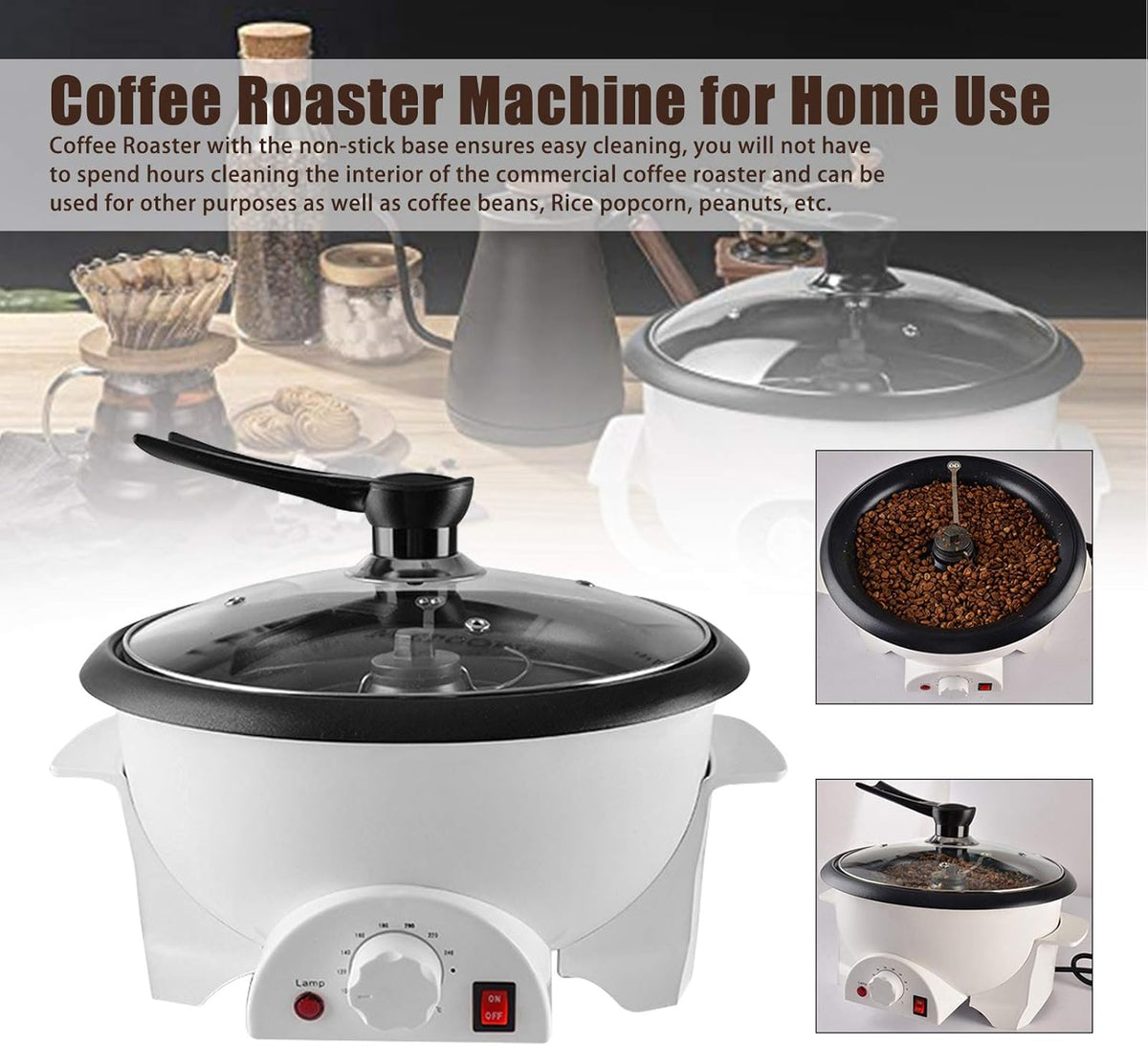 Electric Coffee Roaster Machine 110V W96726