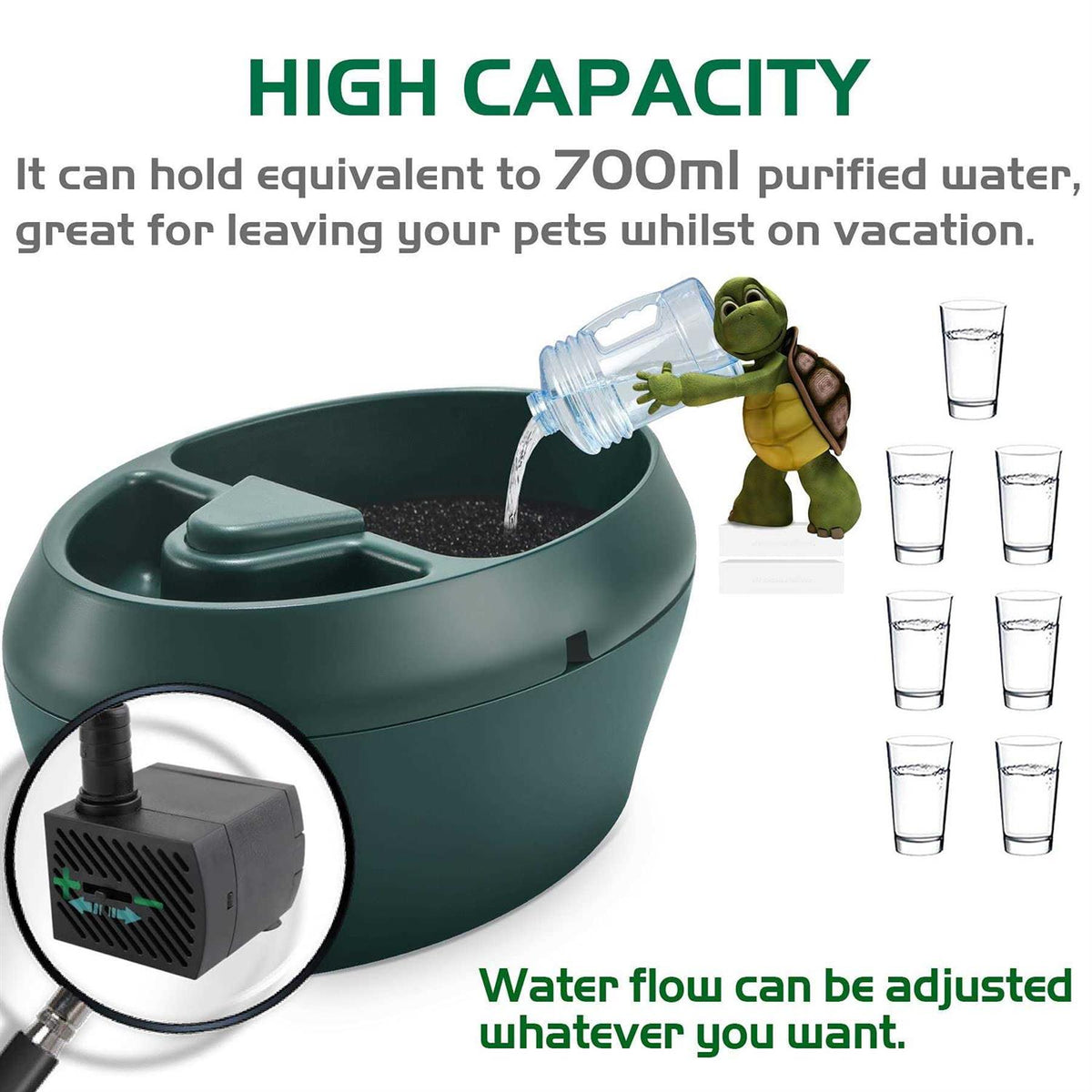 Reptile Drinking Fountain Water Dripper C903458
