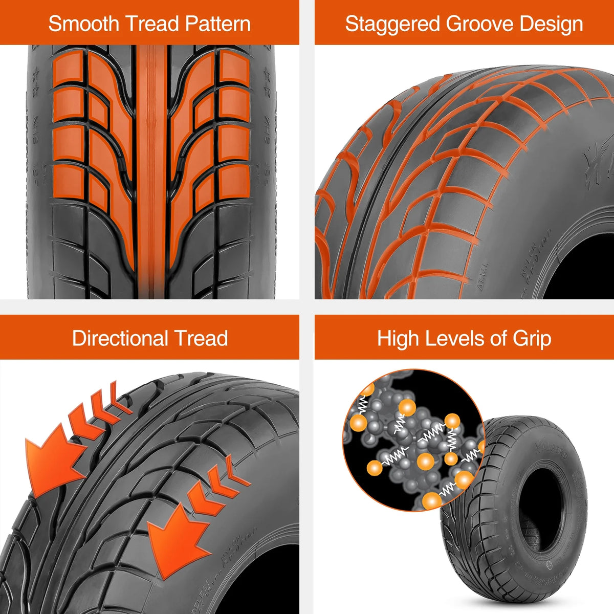 145/70-6 Go Kart ATV Tires J918