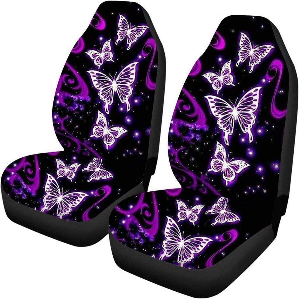 Blue Sea Turtle Print Car Seat Covers Set of 2 U858913