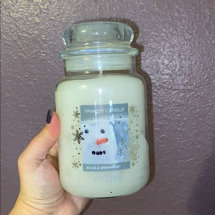 Snowman Candle U462