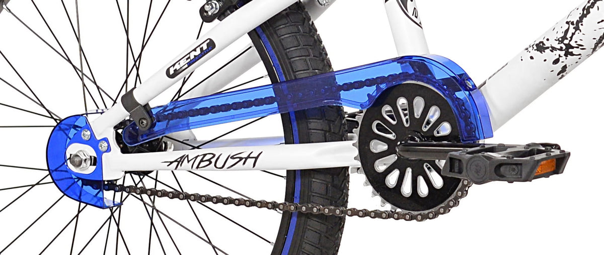 20 Boy's BMX Child Bike Black/Blue V91127