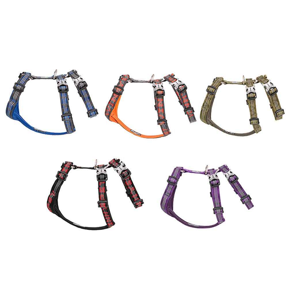 Double H Trail Runner Polyester Reflective No Pull Dog Harness E7635