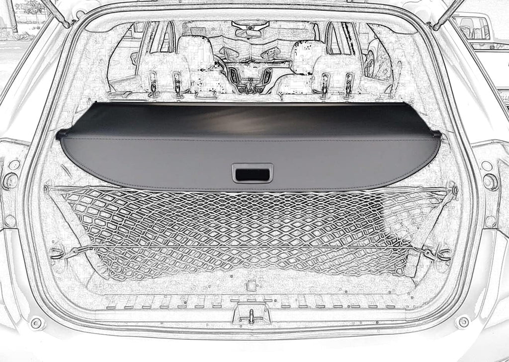 Black Retractable Cargo Cover N88542