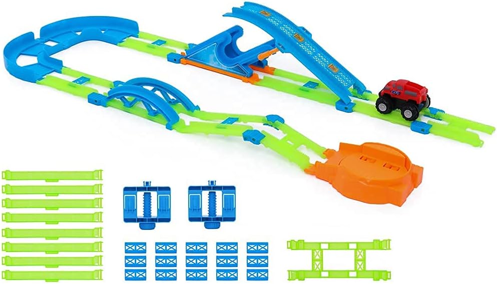 45 Pcs Race Car Track with 1 Car W744177
