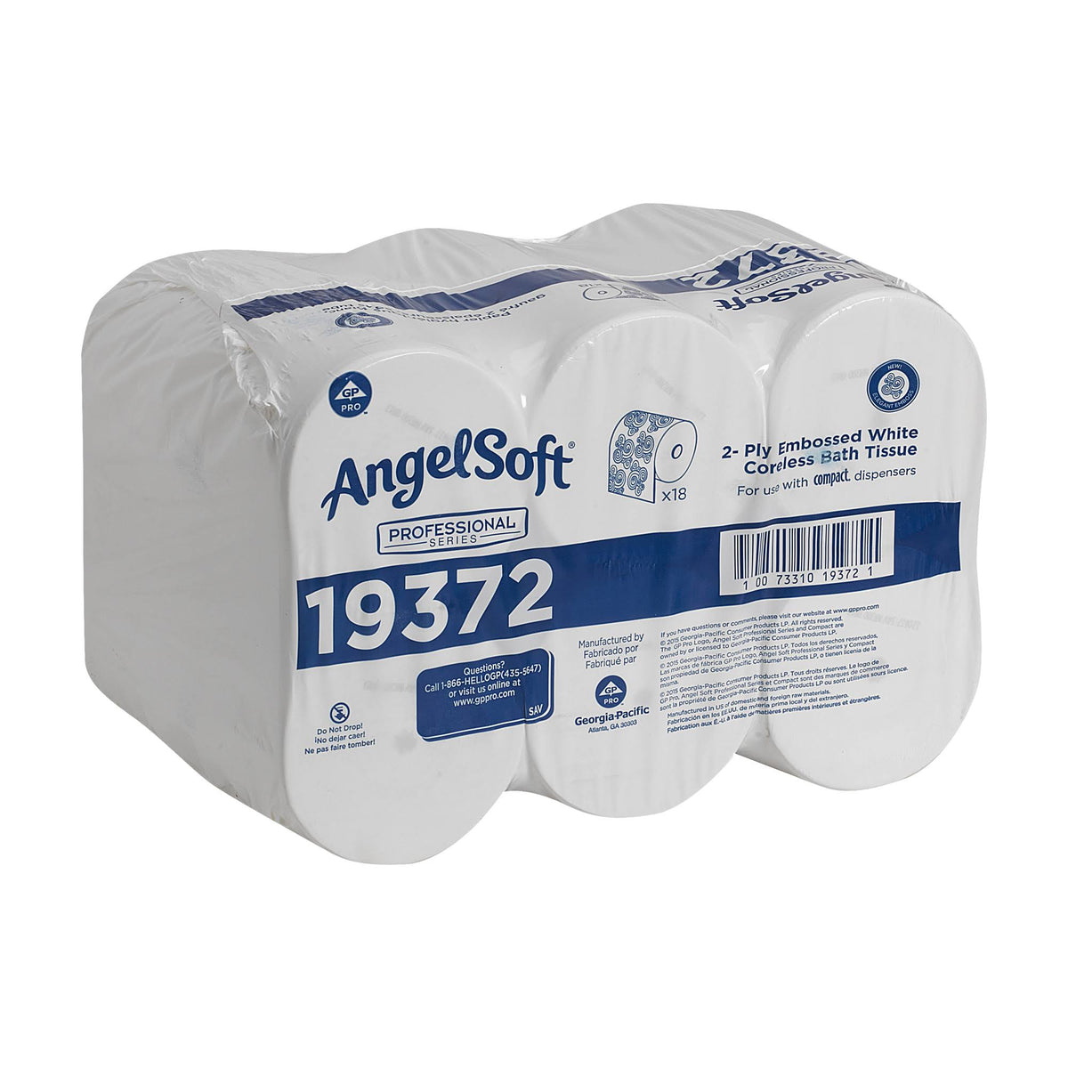 2-Ply White Bath Tissue K7365
