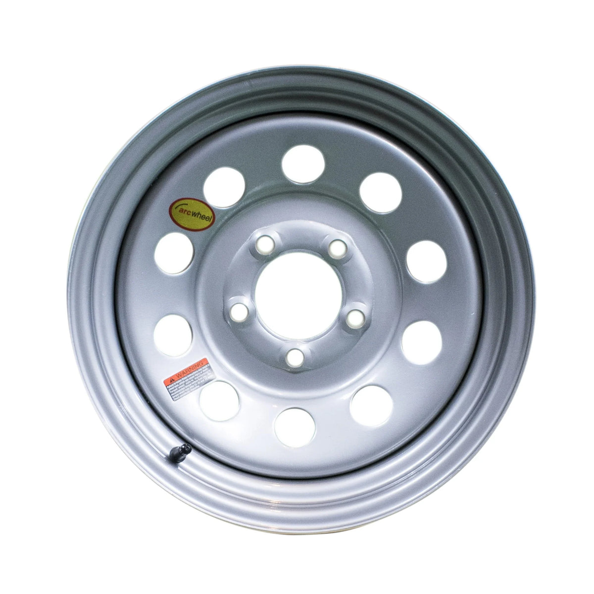 Silver Modular Steel Trailer Wheel 15 X 6 Rim 5 on 4.5 H23860