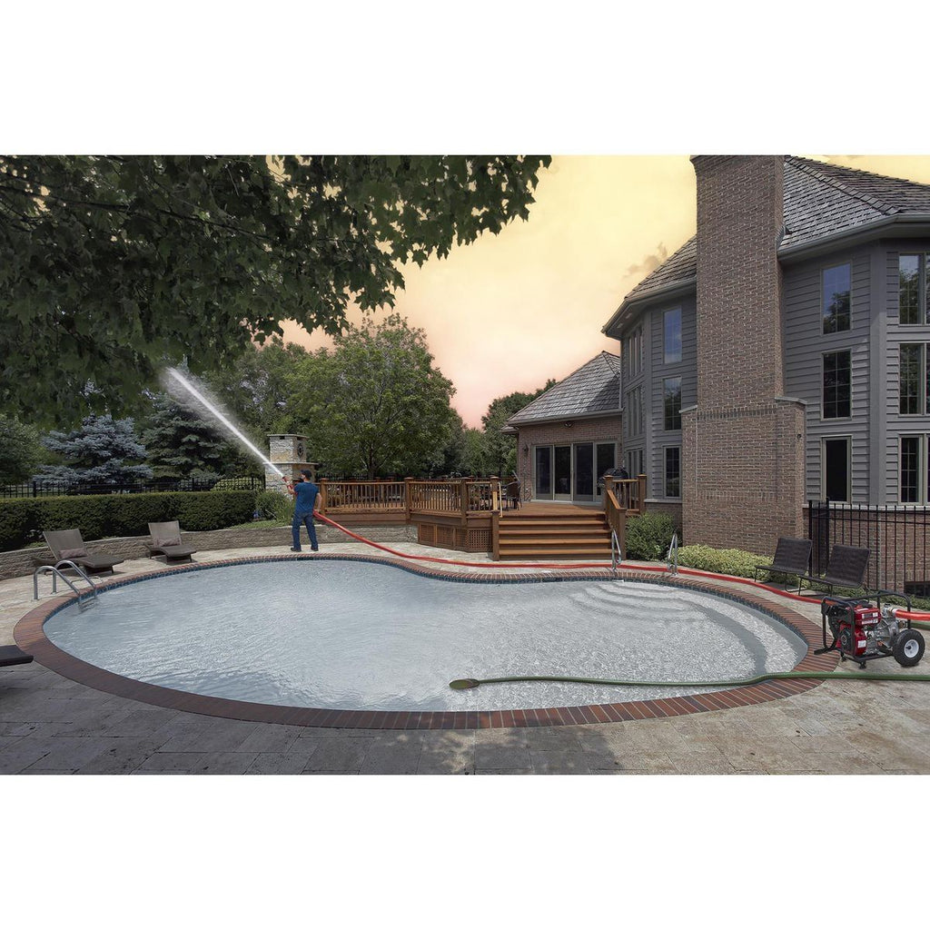 100 ft. High-Volume Watering Kit with Adjustable Spray Nozzle D457