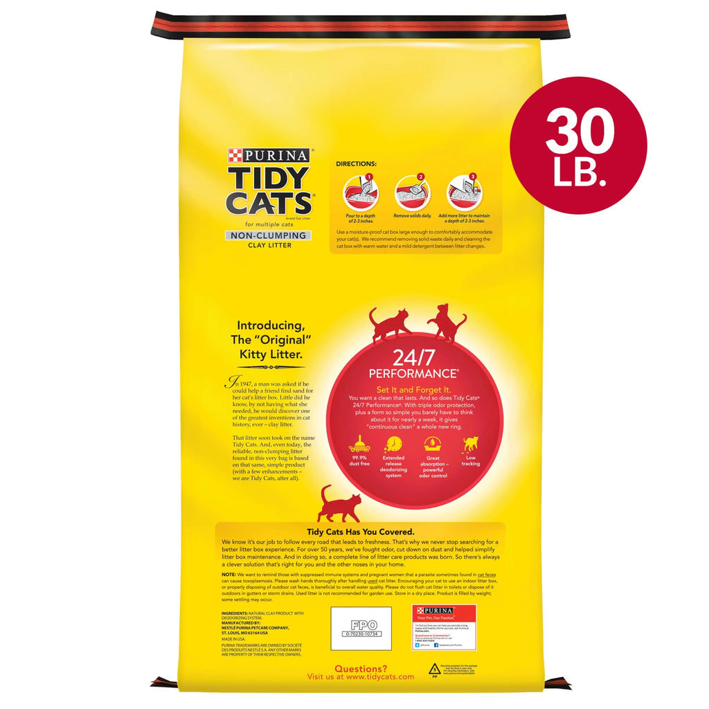 Non Clumping Cat Litter 30 lb. Bag K261