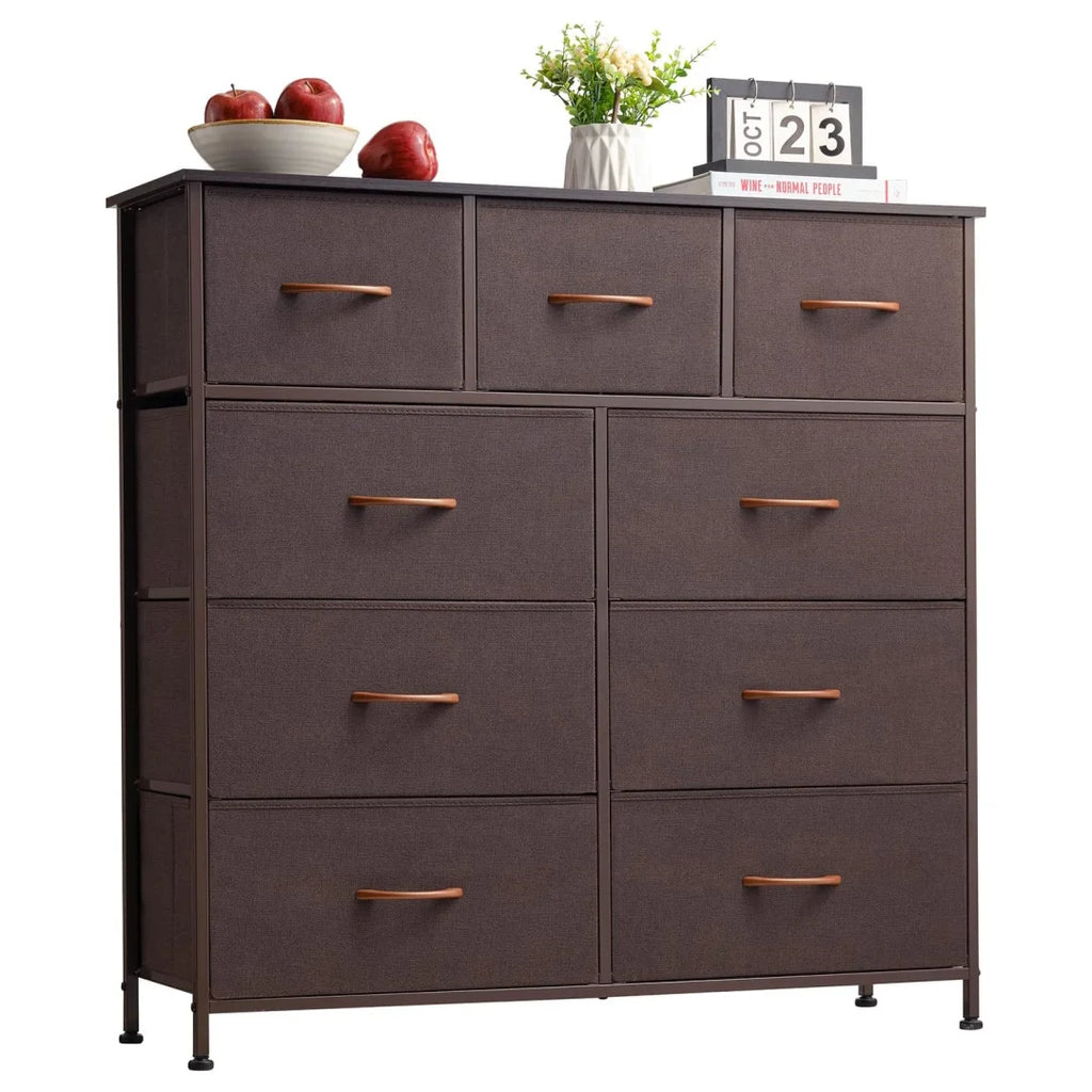 9 Drawer Fabric Storage Dresser J92292