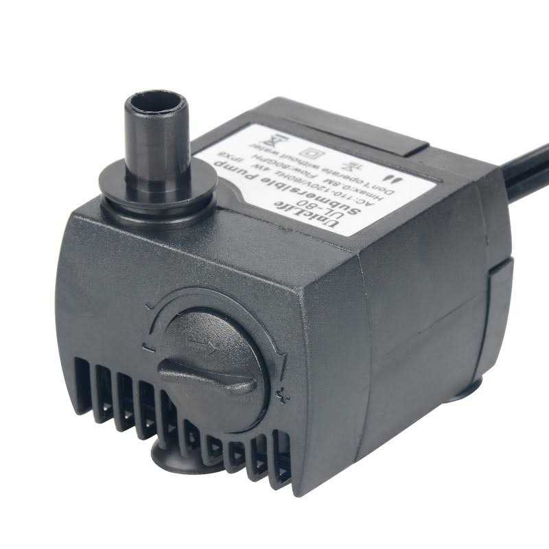 80 GPH Submersible Water Pump 4W with 6ft Power Cord H837