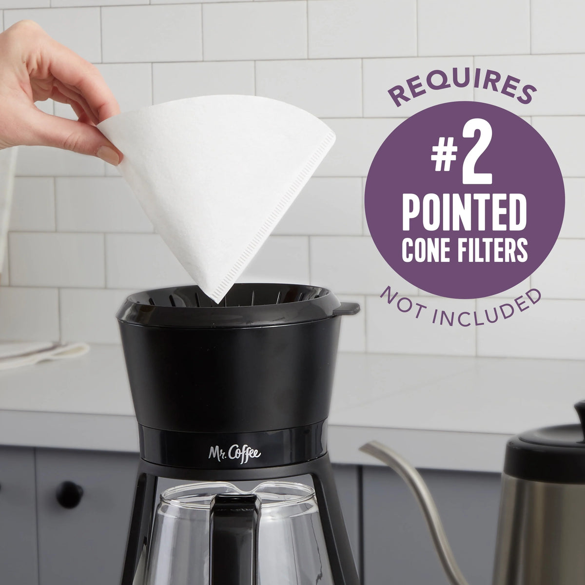 Black Pour Over Coffee Maker J622