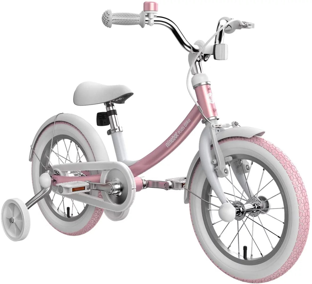 Pink 14 In. Kids Bicycle with Training Wheels Y9688