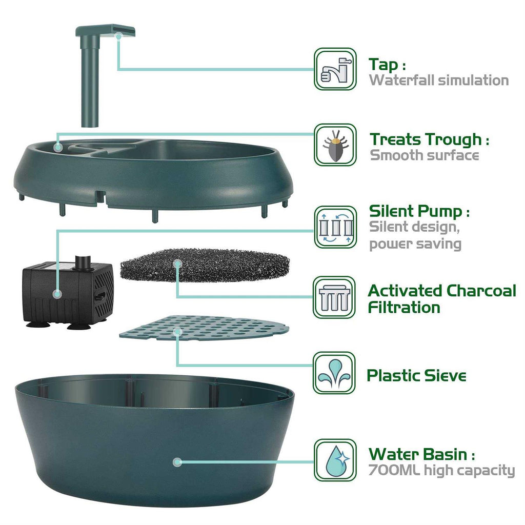 Reptile Drinking Fountain Water Dripper C903458