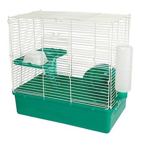 Blue 2 Story Hamster Cage X37100
