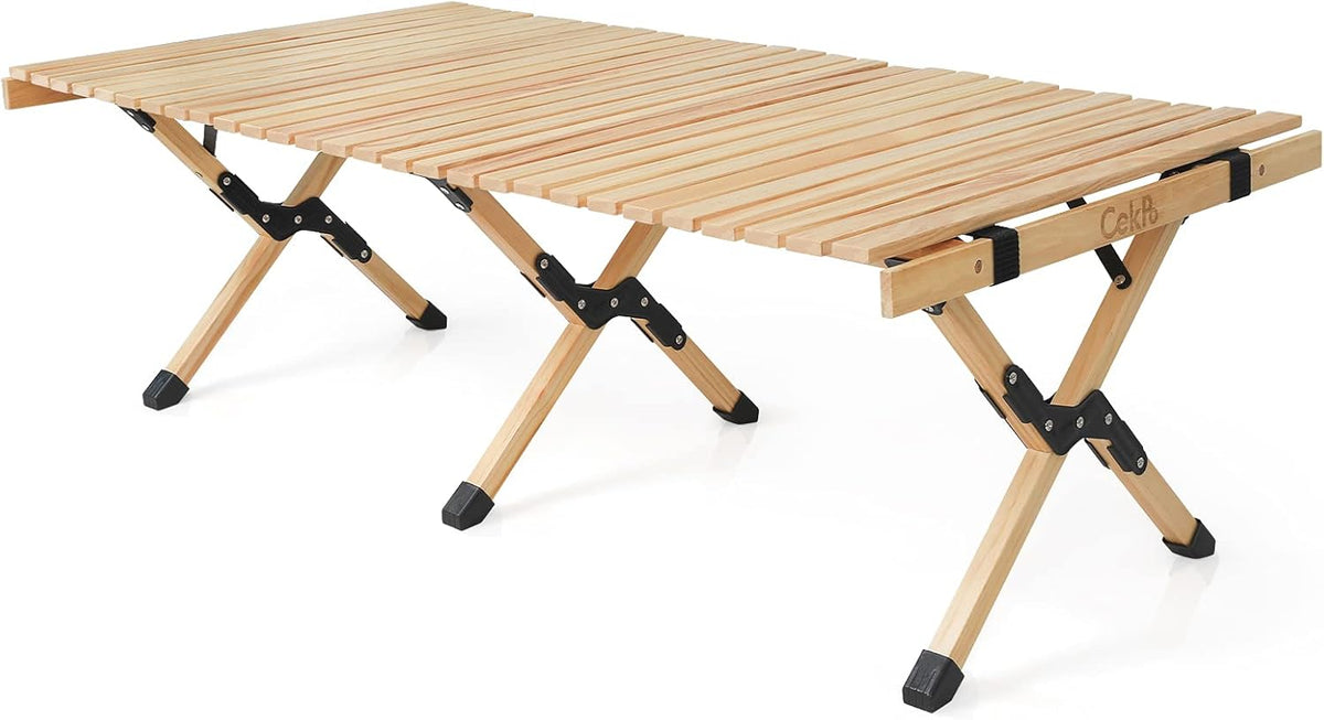 Portable Wooden Folding Picnic Table with Carry Bag P7624