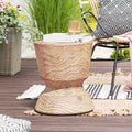 Outdoor Concrete Side Table J20919