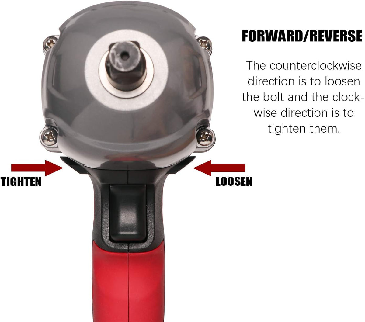 Electric Impact Wrench 1/2 Inch 12 Volt 400N.M with Sockets and Carry Case F297