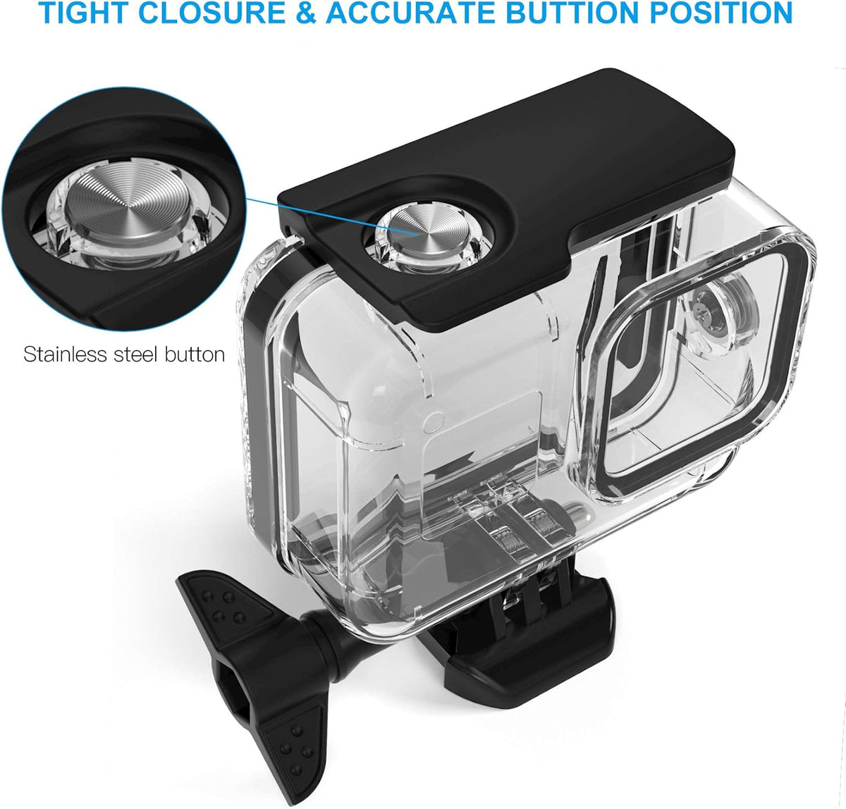 Waterproof Housing Case for GoPro HERO8 Black N4065