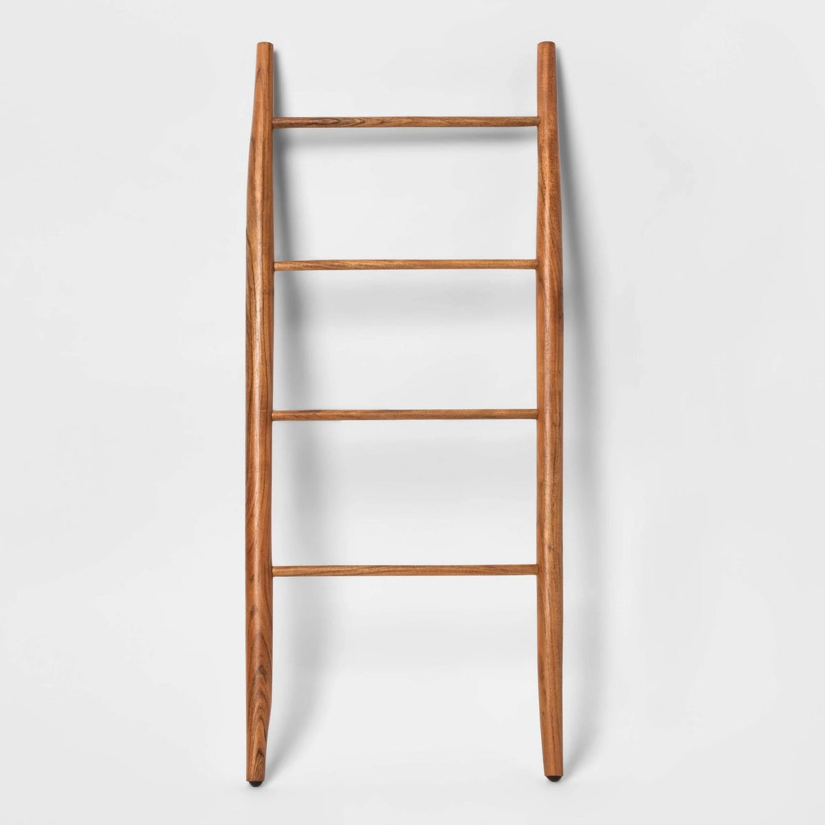 Decorative Acacia Wood Blanket Ladder Brown F85393
